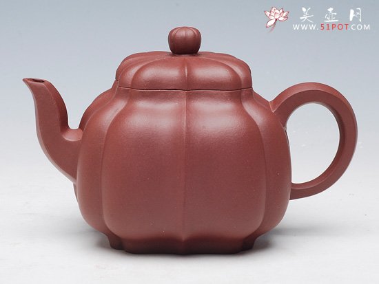 紫砂壶图片：四方菱花 - 宜兴紫砂壶网