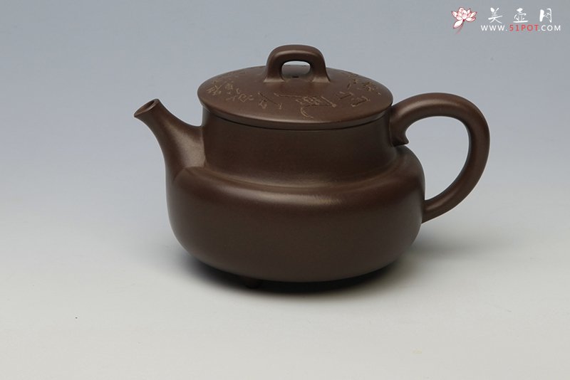 紫砂壶图片：三足鼎立 - 宜兴紫砂壶网