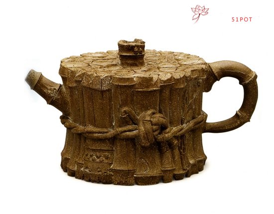 紫砂壶图片：一捆竹段 - 宜兴紫砂壶网