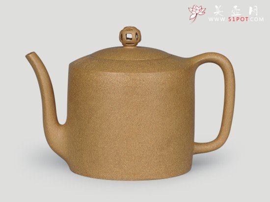 紫砂壶图片：圆柱 - 宜兴紫砂壶网