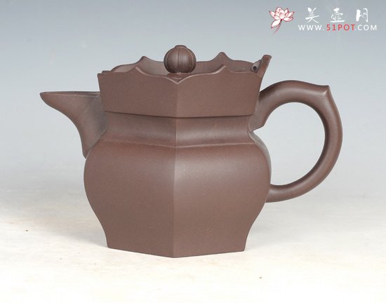 紫砂壶图片：僧帽 - 宜兴紫砂壶网