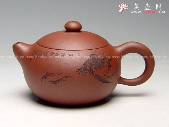 紫砂壶图片：小圆壶 - 宜兴紫砂壶网