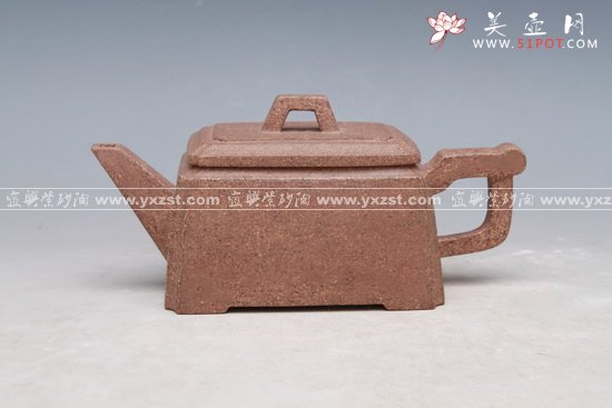 紫砂壶图片：长四方1 - 宜兴紫砂壶网