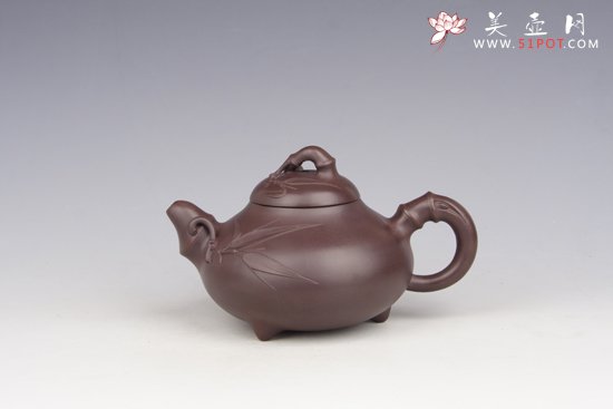 紫砂壶图片：竹韵 - 宜兴紫砂壶网