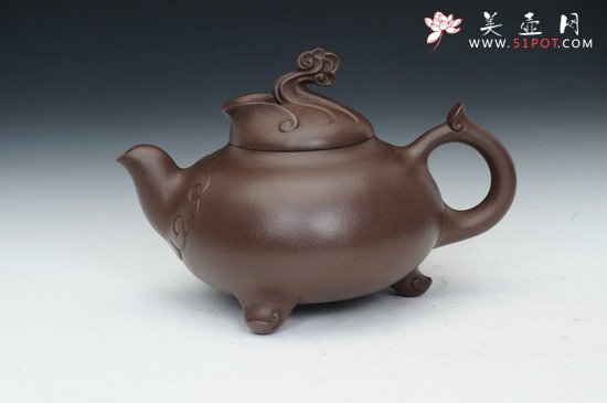 紫砂壶图片：祥云 (1) - 宜兴紫砂壶网