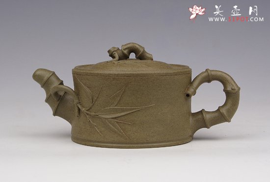 紫砂壶图片：竹段 - 宜兴紫砂壶网