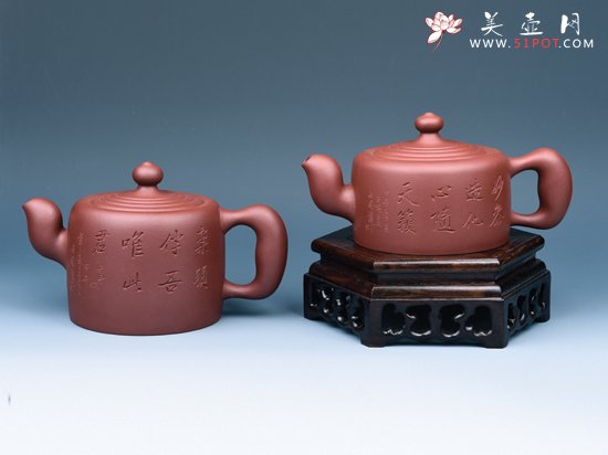 紫砂壶图片：纳福 - 宜兴紫砂壶网