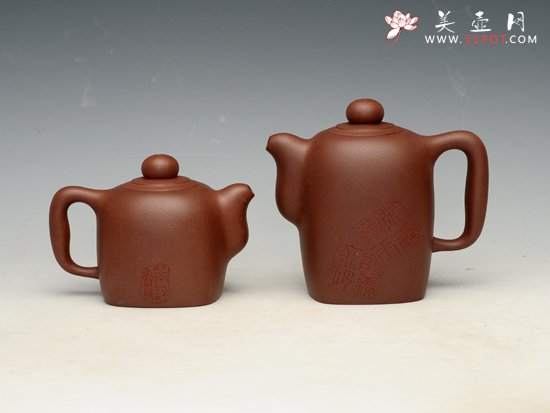 紫砂壶图片：玉玺系列 - 宜兴紫砂壶网