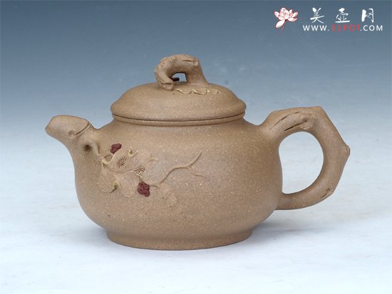 紫砂壶图片：乳鼎葡萄壶 - 宜兴紫砂壶网