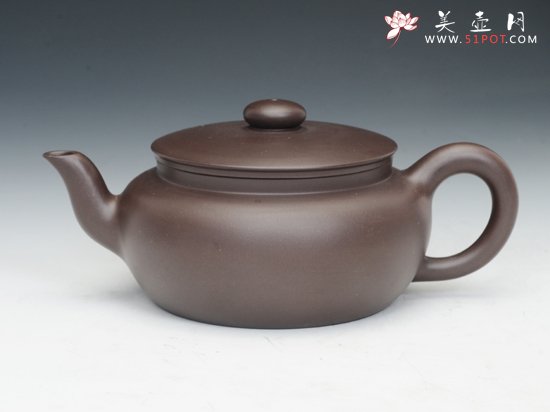 紫砂壶图片：大口水平 - 宜兴紫砂壶网