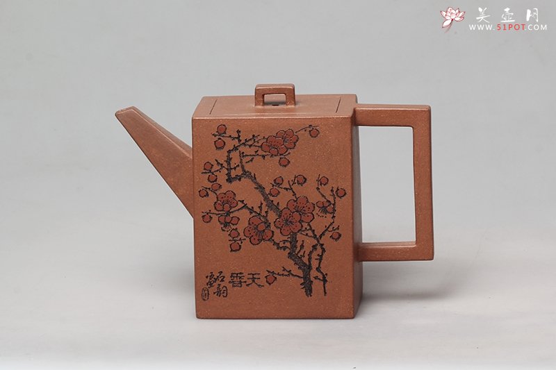 紫砂壶图片：砖方 - 宜兴紫砂壶网