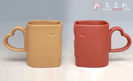 紫砂壶图片：爱心杯 - 宜兴紫砂壶网