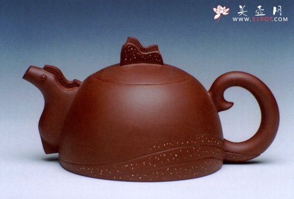 紫砂壶图片：大漠之舟 - 宜兴紫砂壶网