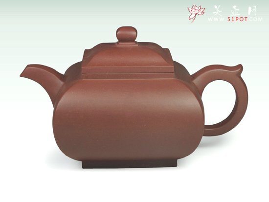 紫砂壶图片：四方壶 - 宜兴紫砂壶网