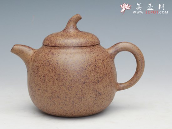 紫砂壶图片：茄段  高温段泥 - 宜兴紫砂壶网