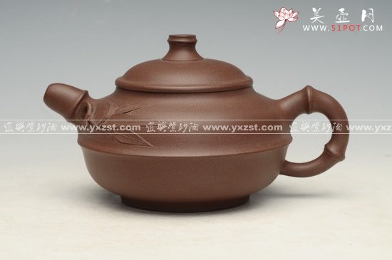 紫砂壶图片：圆竹 - 宜兴紫砂壶网