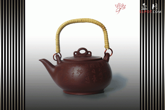 紫砂壶图片：板桥壶 - 宜兴紫砂壶网