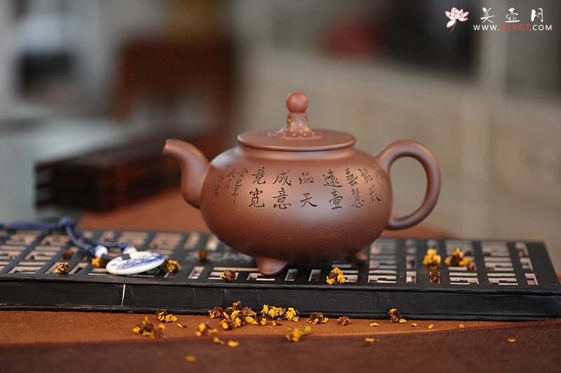 紫砂壶图片：鼎珠 - 宜兴紫砂壶网