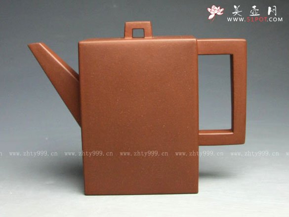 紫砂壶图片：砖方 - 宜兴紫砂壶网