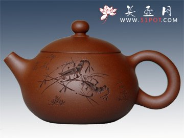 紫砂壶图片：西施 - 宜兴紫砂壶网