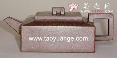 紫砂壶图片：方山逸士壶 - 宜兴紫砂壶网