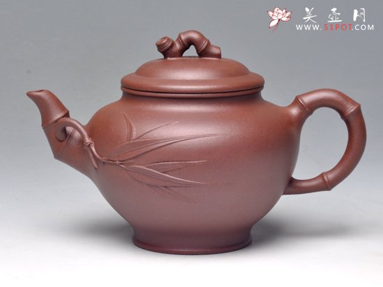 紫砂壶图片：报春（底槽青）35... - 宜兴紫砂壶网