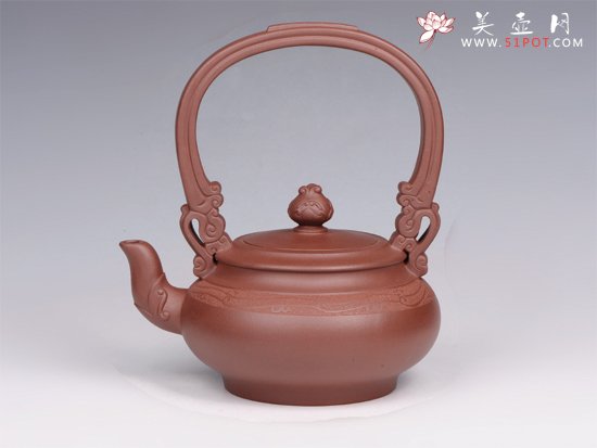 紫砂壶图片：双龙戏珠 - 宜兴紫砂壶网