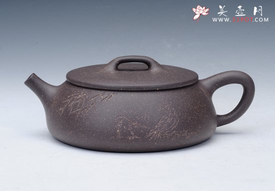 紫砂壶图片：大口石瓢 - 宜兴紫砂壶网