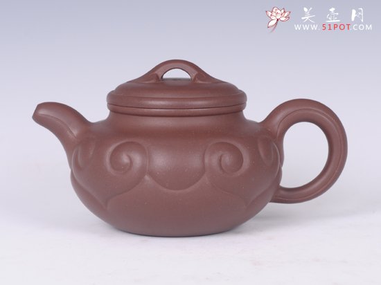 紫砂壶图片：仿古如意 - 宜兴紫砂壶网