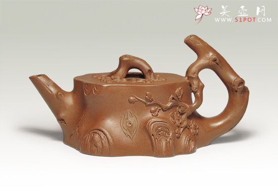 紫砂壶图片：梅桩 - 宜兴紫砂壶网