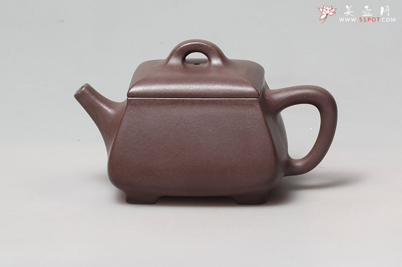 紫砂壶图片：四方石瓢 - 宜兴紫砂壶网