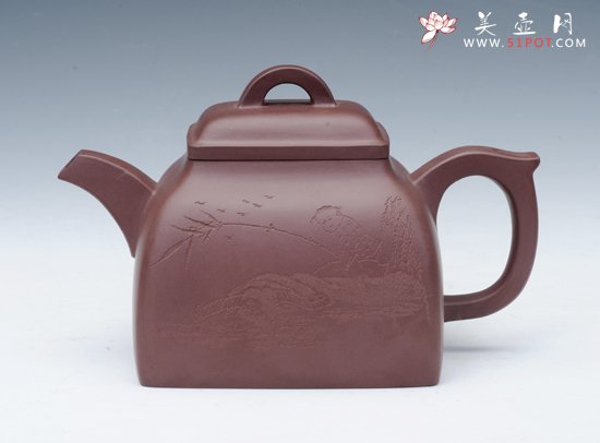 紫砂壶图片：大四方 - 宜兴紫砂壶网