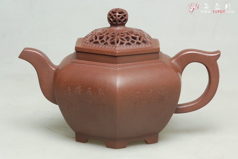 紫砂壶图片：纳福 - 宜兴紫砂壶网