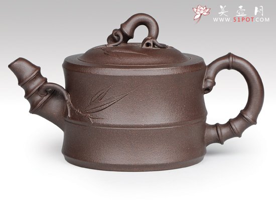 紫砂壶图片：竹段 - 宜兴紫砂壶网