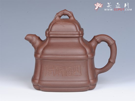 紫砂壶图片：- 竹鼎 - - 宜兴紫砂壶网