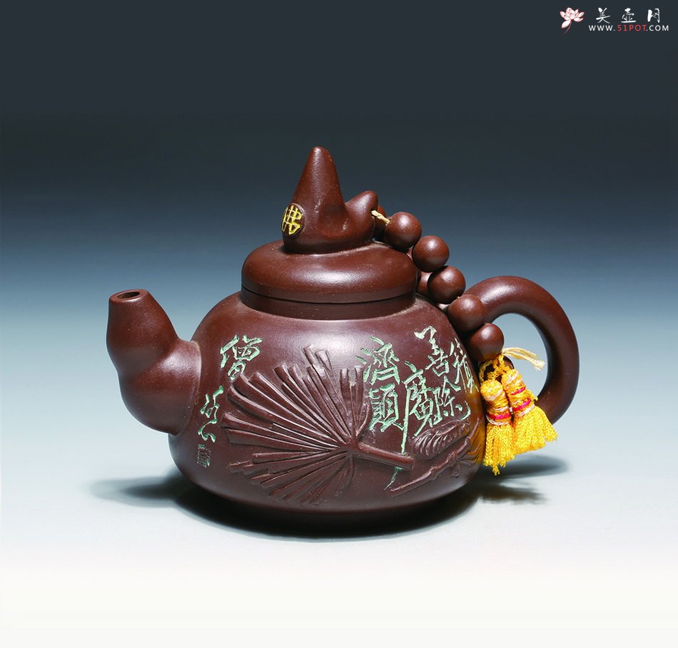 紫砂壶图片：济公壶 - 宜兴紫砂壶网