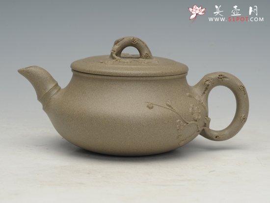 紫砂壶图片：清香壶青段 - 宜兴紫砂壶网