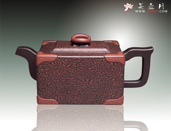 紫砂壶图片：银箱壶 - 宜兴紫砂壶网