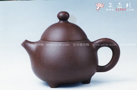 紫砂壶图片：梨形壶 - 宜兴紫砂壶网