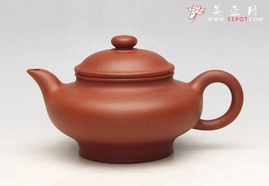 紫砂壶图片：虚扁 - 宜兴紫砂壶网