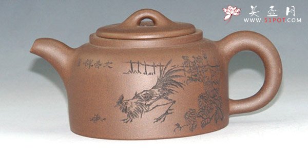 紫砂壶图片：筋囊壶 - 宜兴紫砂壶网