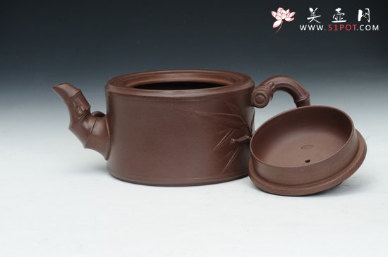 紫砂壶图片：竹段 (3) - 宜兴紫砂壶网