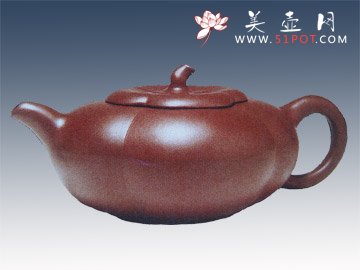 紫砂壶图片：海棠 - 宜兴紫砂壶网