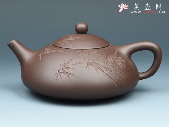 紫砂壶图片：玉乳石瓢 - 宜兴紫砂壶网