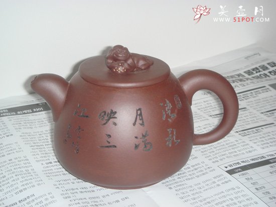 紫砂壶图片：灵狮 - 宜兴紫砂壶网