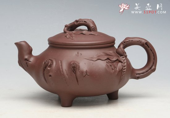 紫砂壶图片：桃韵 - 宜兴紫砂壶网