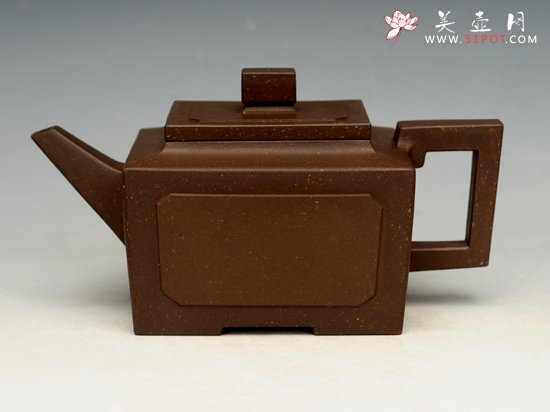 紫砂壶图片：方韵（长方）泥料：... - 宜兴紫砂壶网