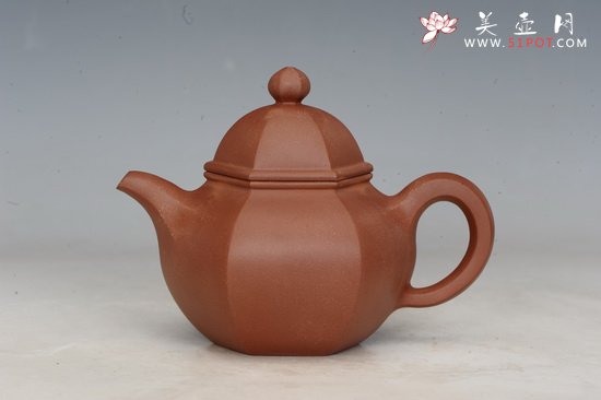 紫砂壶图片：六方掇球 - 宜兴紫砂壶网