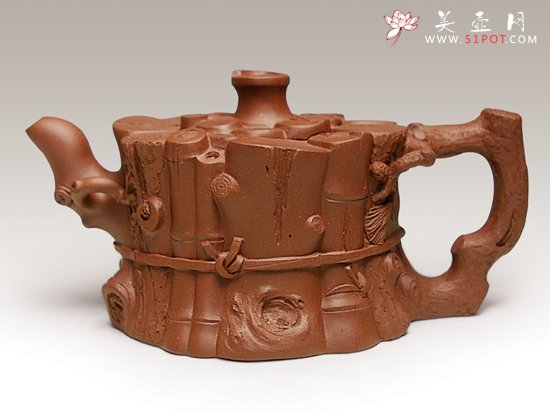 紫砂壶图片：束柴三友 - 宜兴紫砂壶网