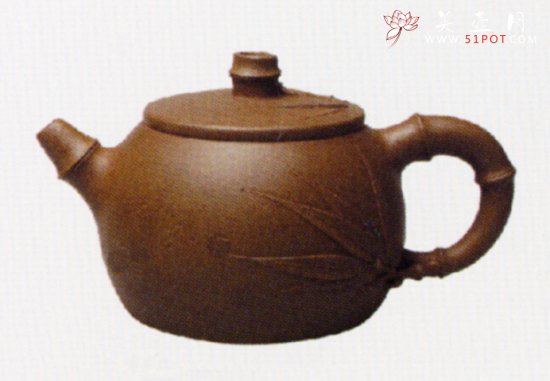 紫砂壶图片：挺竹壶 - 宜兴紫砂壶网